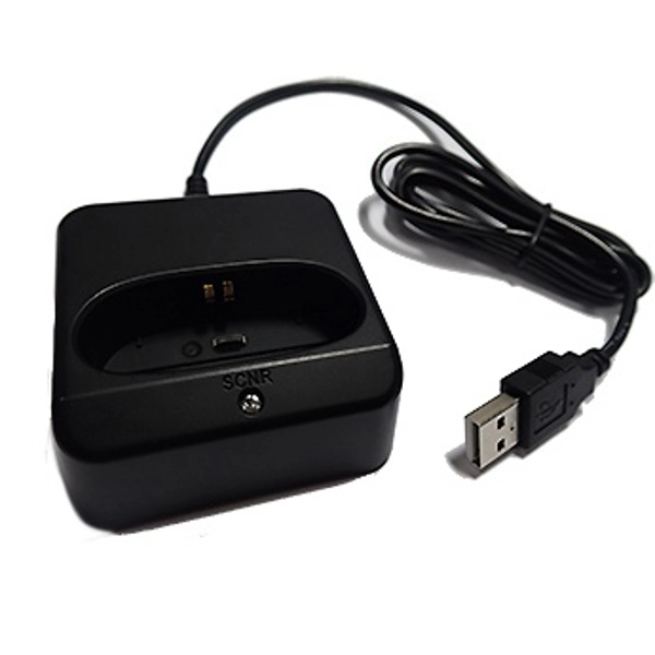 однослотовая подставка с кабелем usb для unitech ms652 plus