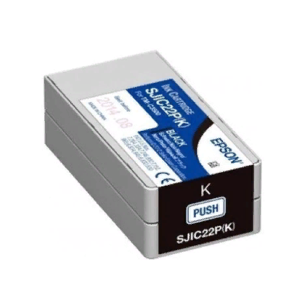 картридж epson sjic22p(k) для принтеров tm-c3500 (black)