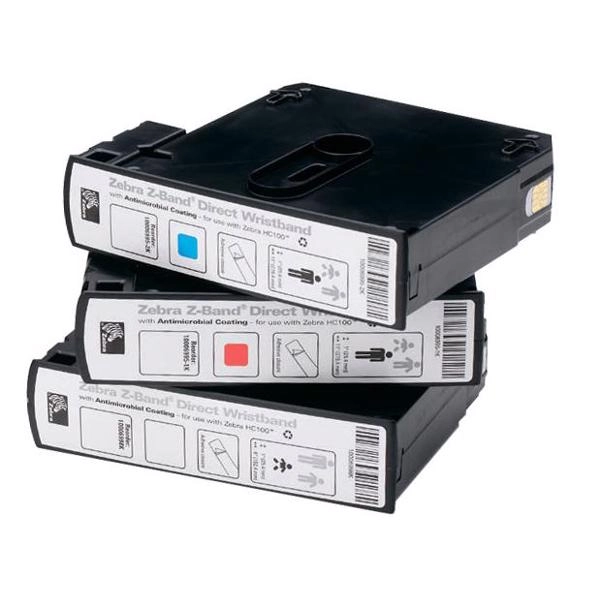 картридж zebra hc100 (браслеты) 1040 шт.