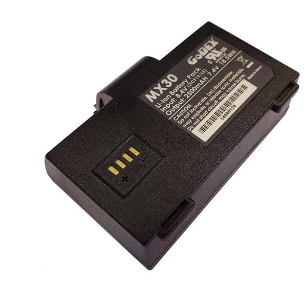дополнительная аккумуляторная батарея godex для mx30/mx30i