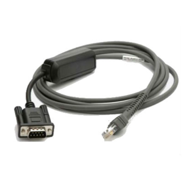 интерфейсный кабель rs232 db9, черный, 3.6м