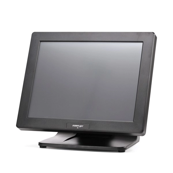 сенсорный pos-терминал posiflex ps-3415e-b-rt черный, 15" p-cap, intel celeron j1900 2.16 ghz, ssd, 4 gb ddr3, msr, без ос, usb (46888)