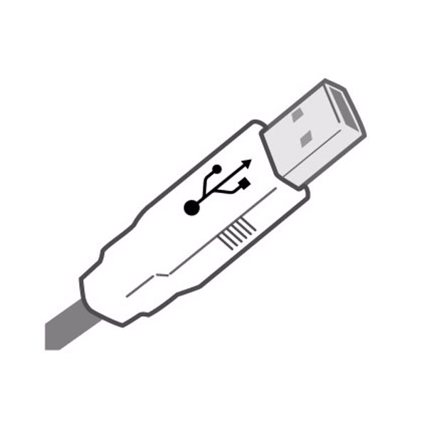 кабель usb-разъем типа a 8,5 и rohs для honeywell 4820 2,6м