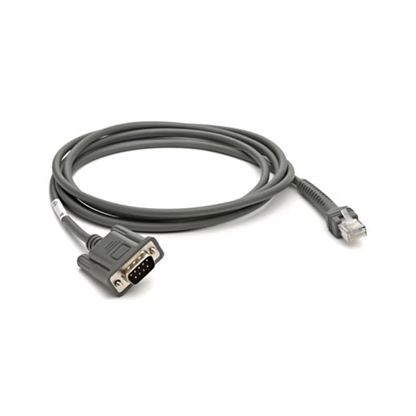 Кабель RS232 3,7 м для сканеров Zebra DS9300 DS2208