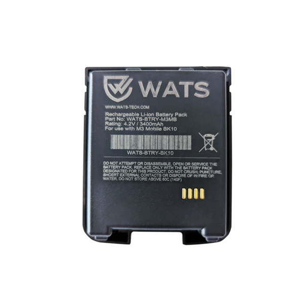 аккумулятор wats для m3 mobile black, 5100 mah