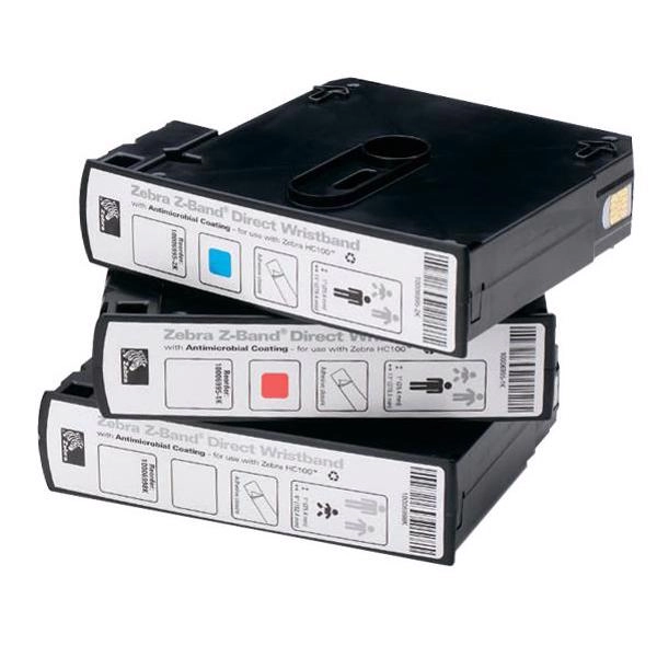 картридж zebra hc100 (браслеты) 1800 шт.