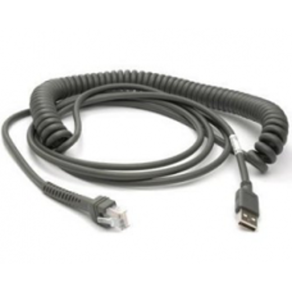 кабель usb 4,6 м для сканеров zebra ds9300 ds2208