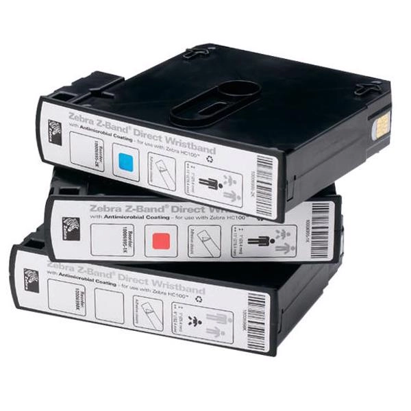 картридж zebra hc100 (браслеты) 2100 шт.